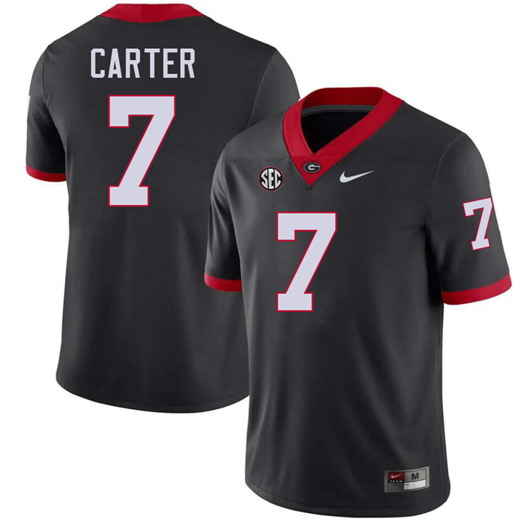 Lorenzo Carter Georgia Jersey,University Of Georgia Bulldogs Football Jersey,Uniforms,Gears-Black